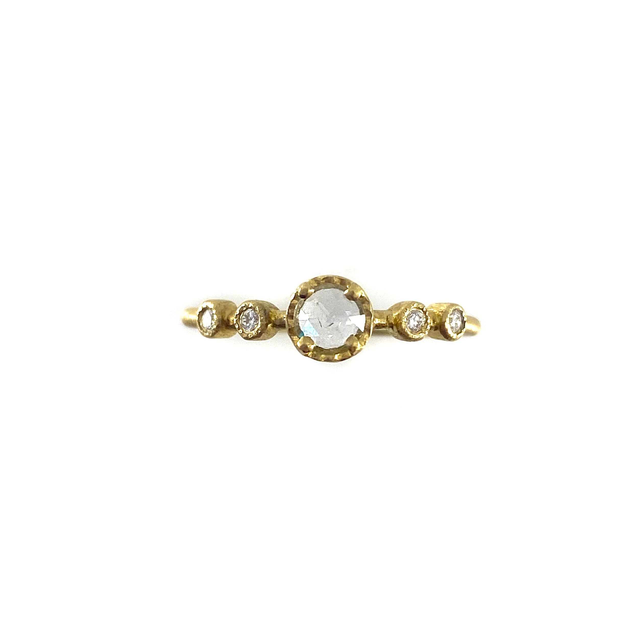 18k Gold and Diamond Ring - Image 3