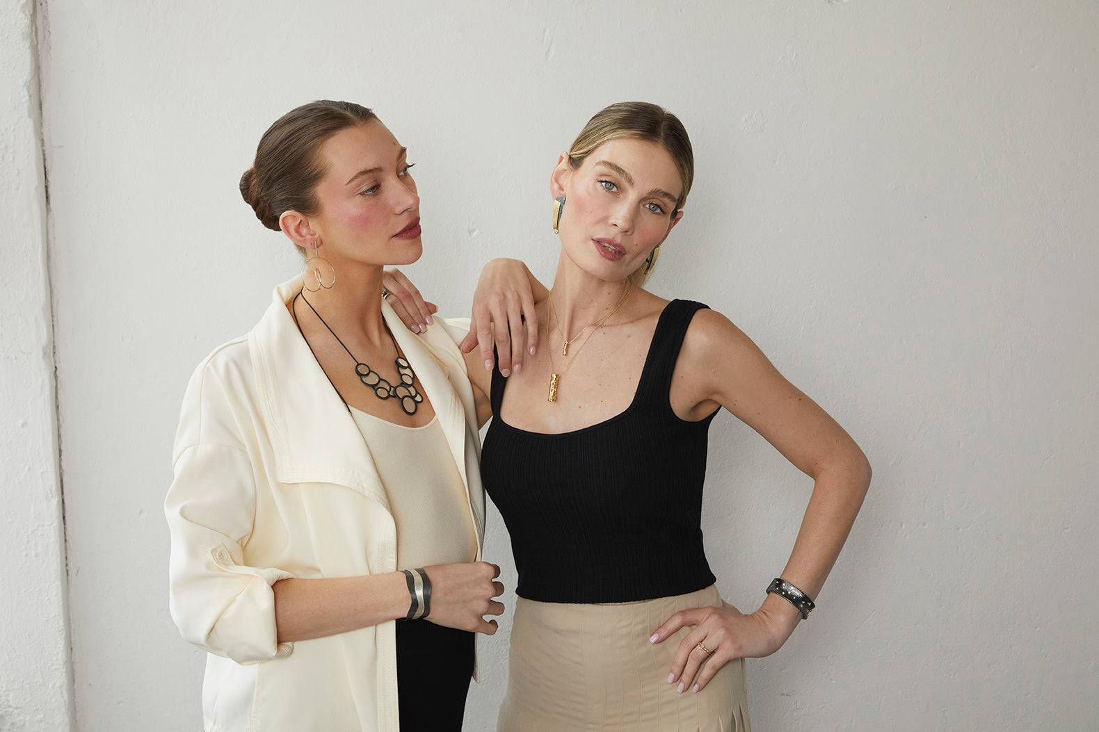 Adjustable Sterling Silver Bubble Necklace - Image 3