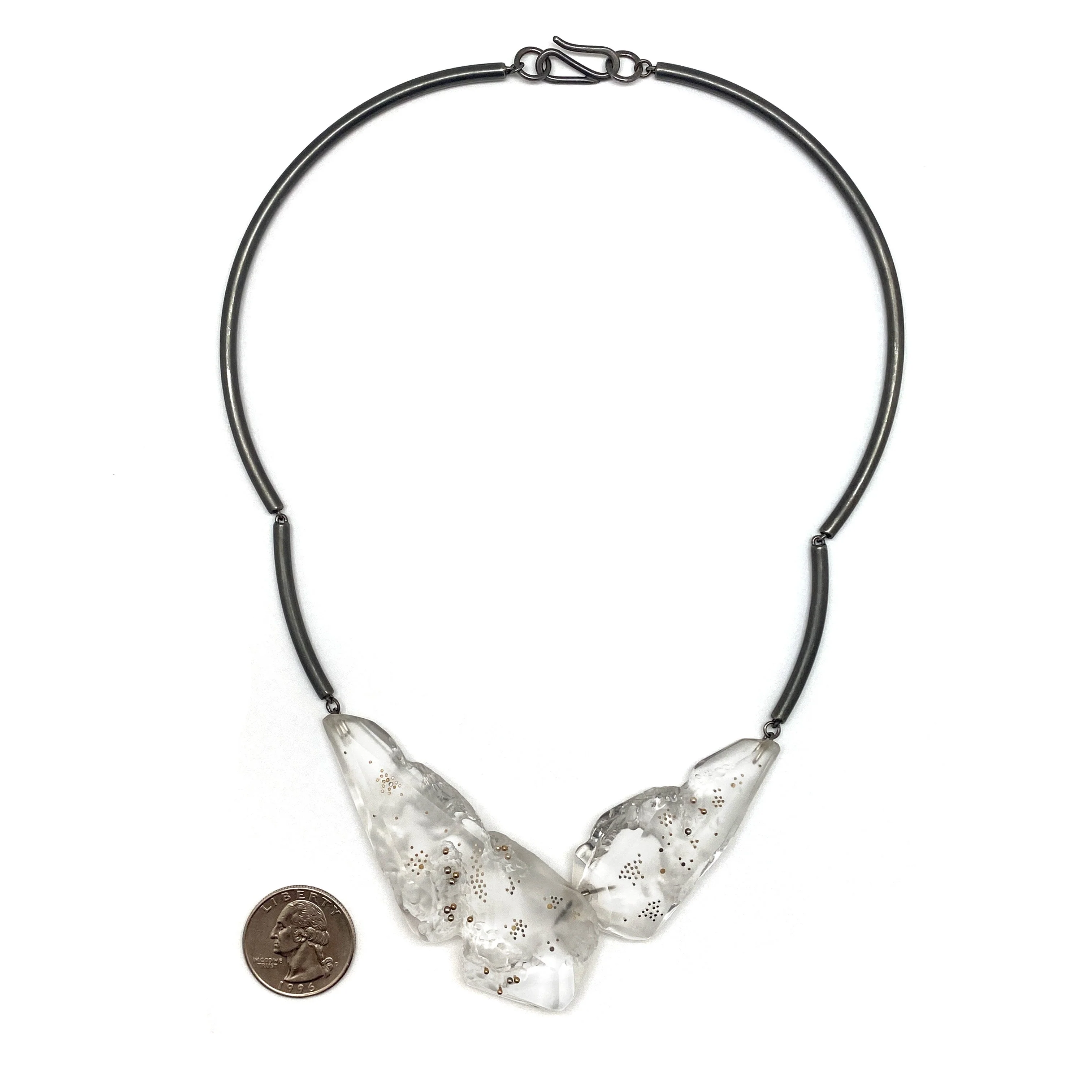 Asymmetrical Succulent Necklace - Image 5
