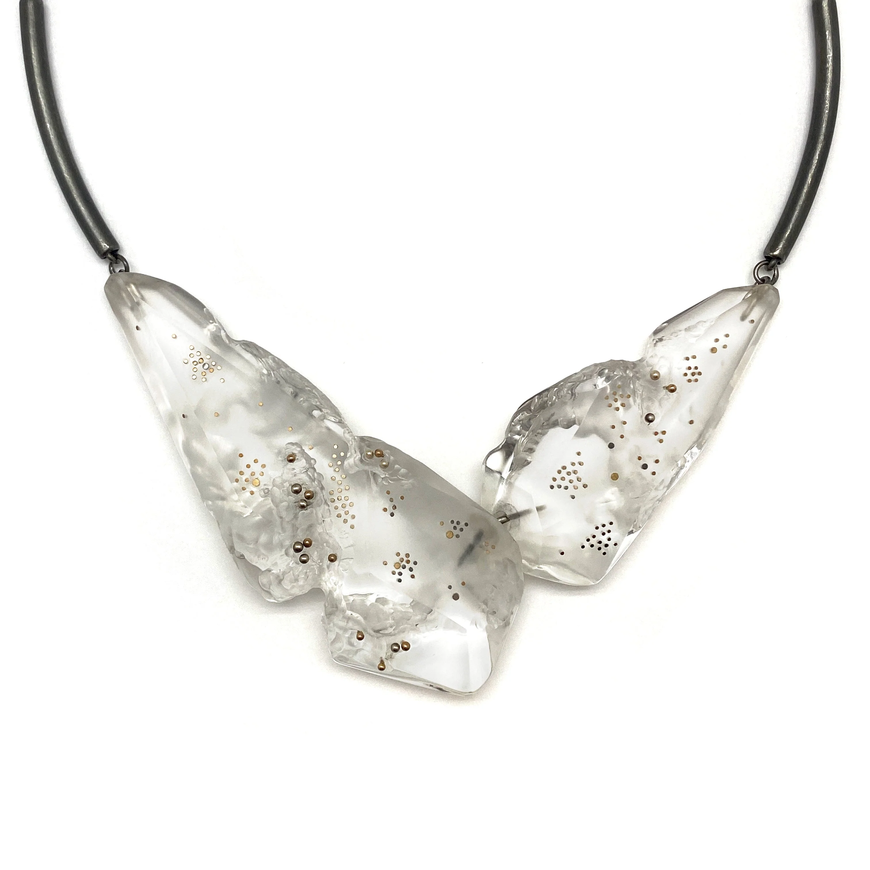 Asymmetrical Succulent Necklace - Image 6