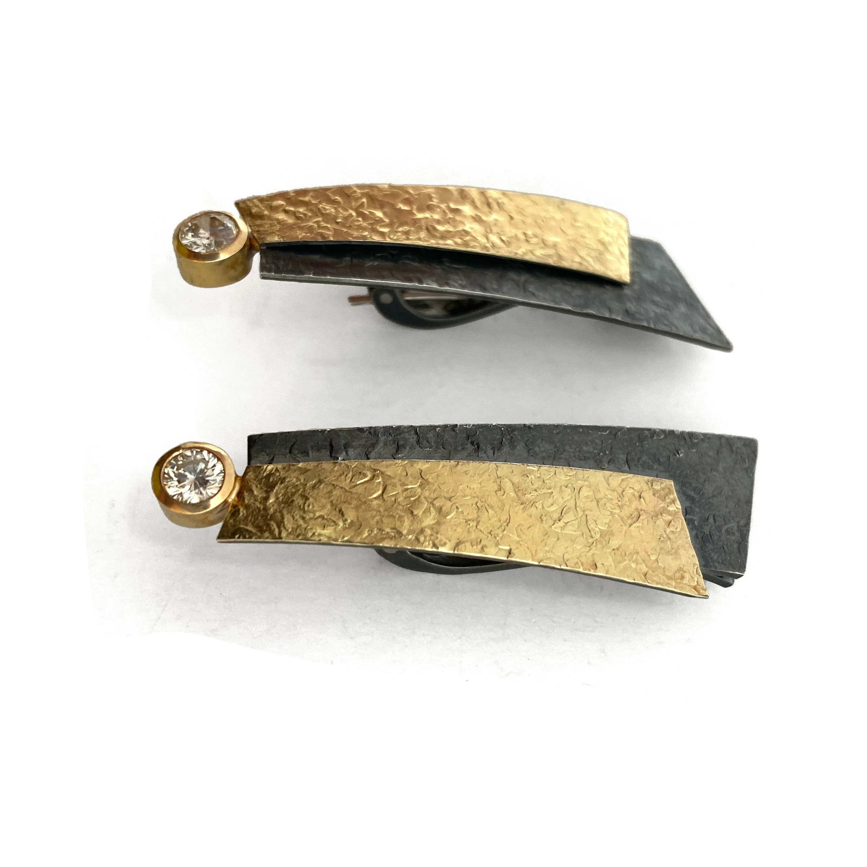 Diamond Cyclone Earrings - Image 4