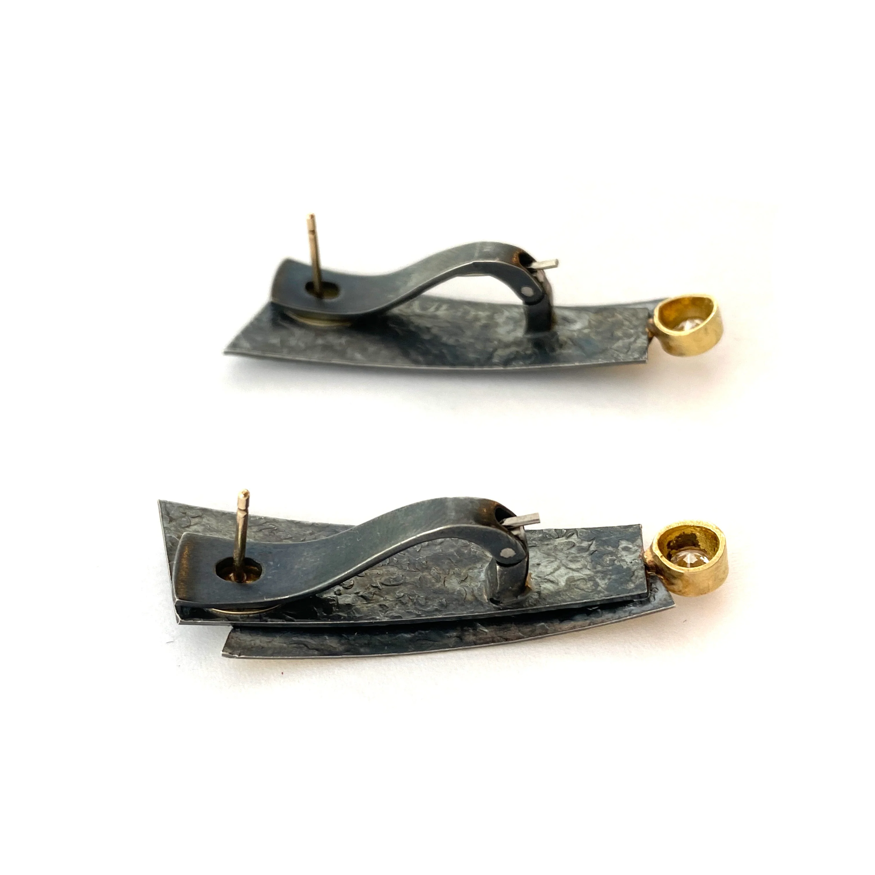 Diamond Cyclone Earrings - Image 6