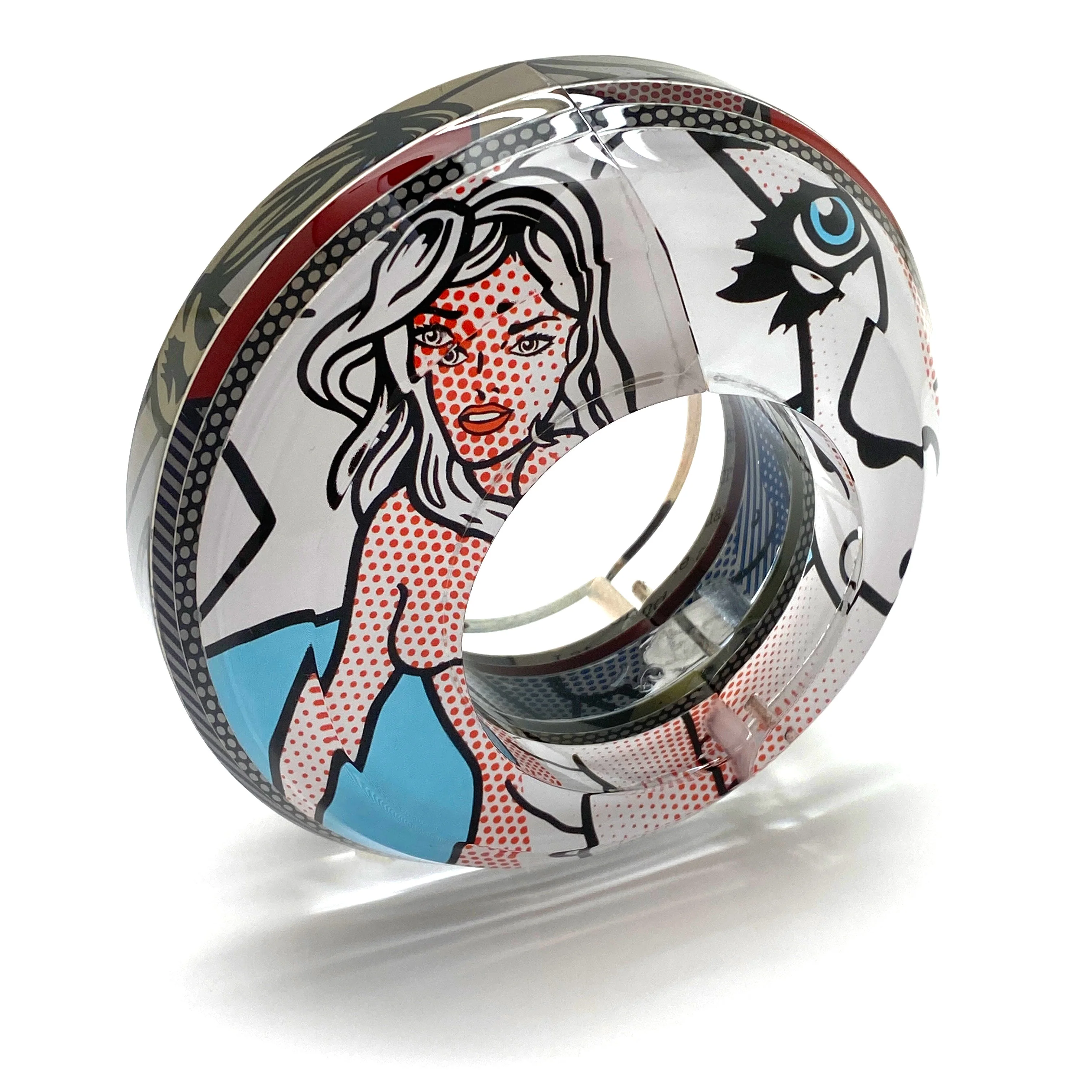 Drowning Girl Pop Art Bracelet - Image 5