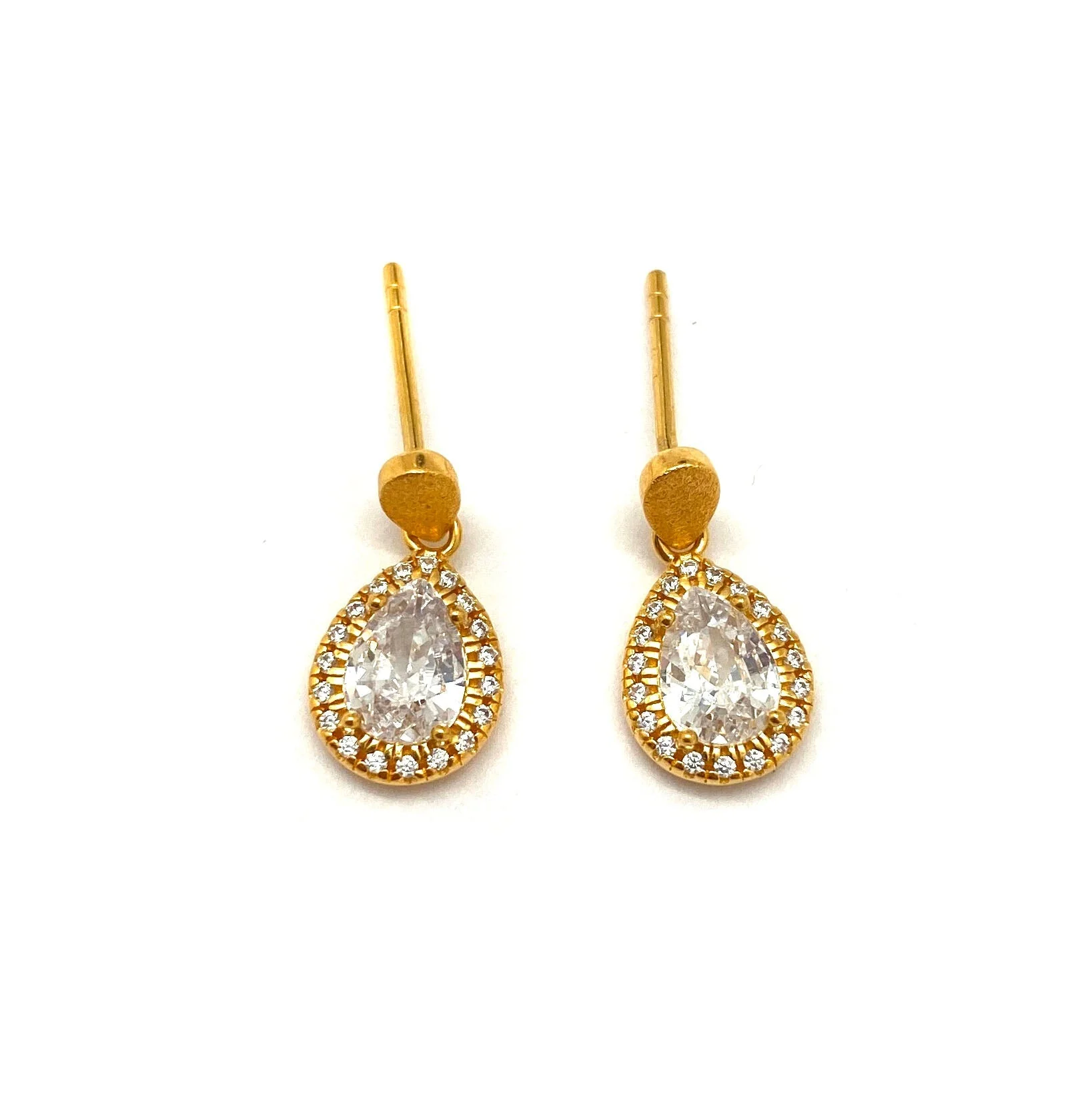 Elegant Pear Drop Earrings - Image 3