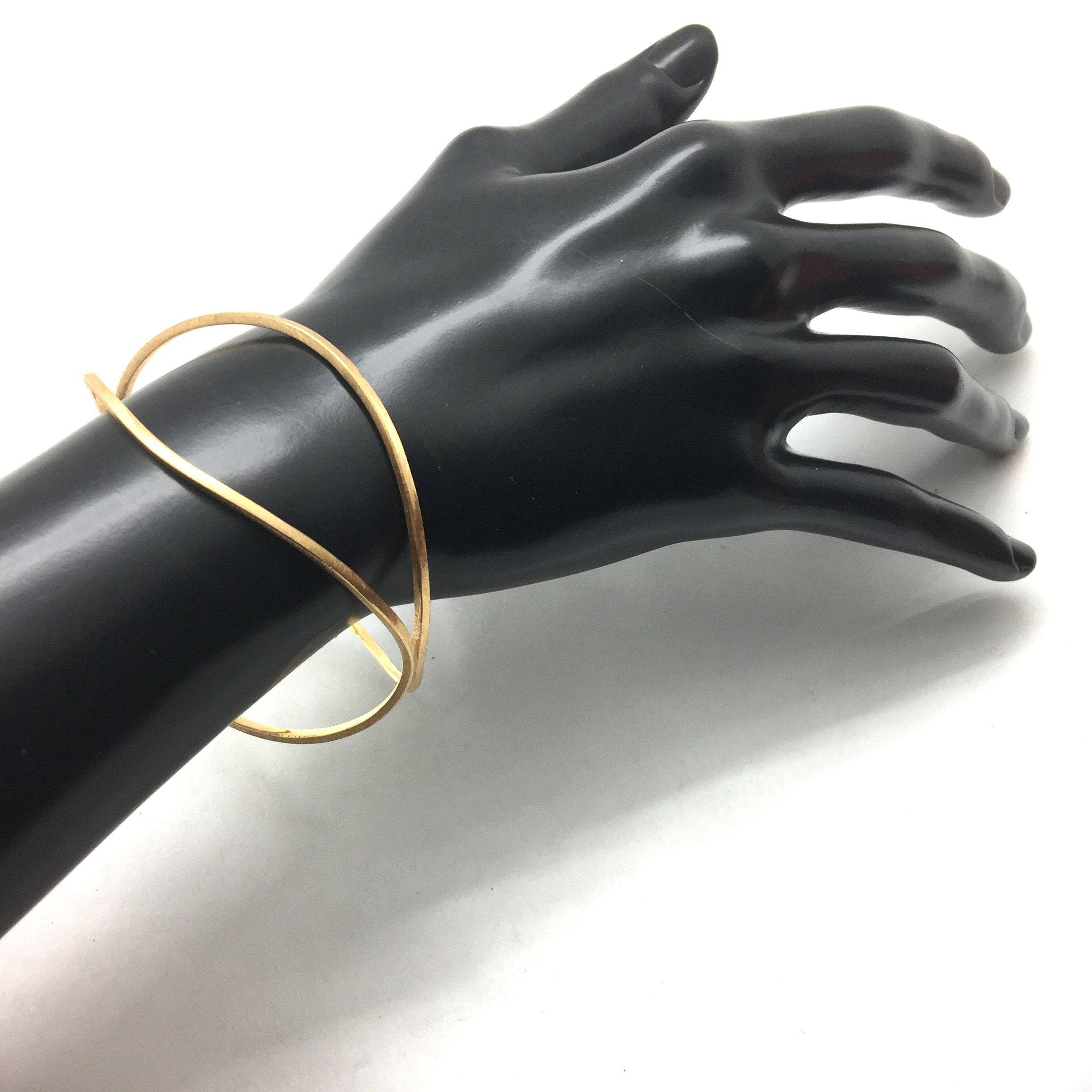Gold Axis Bangle - Image 5