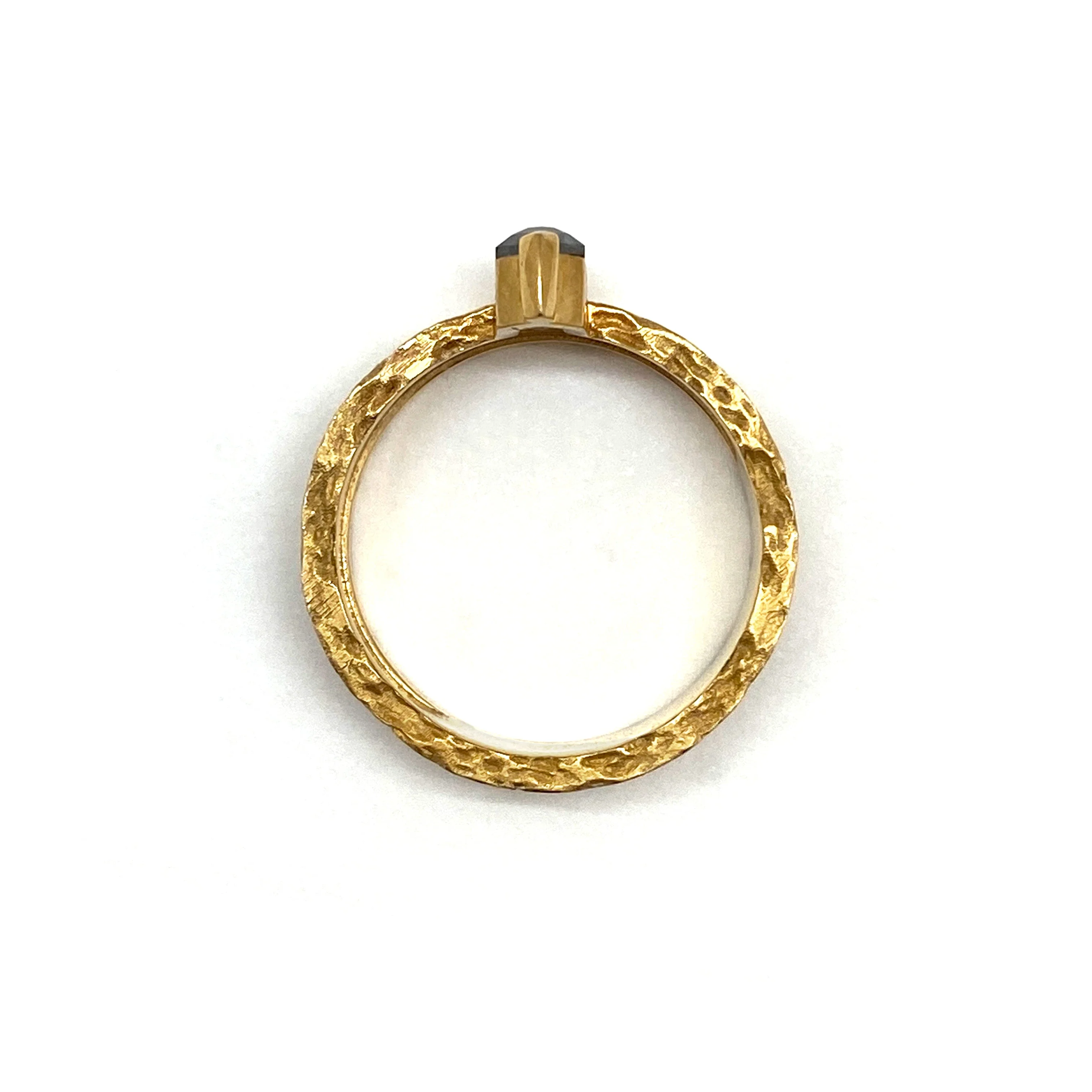 Hexagon Diamond Ring - Image 3