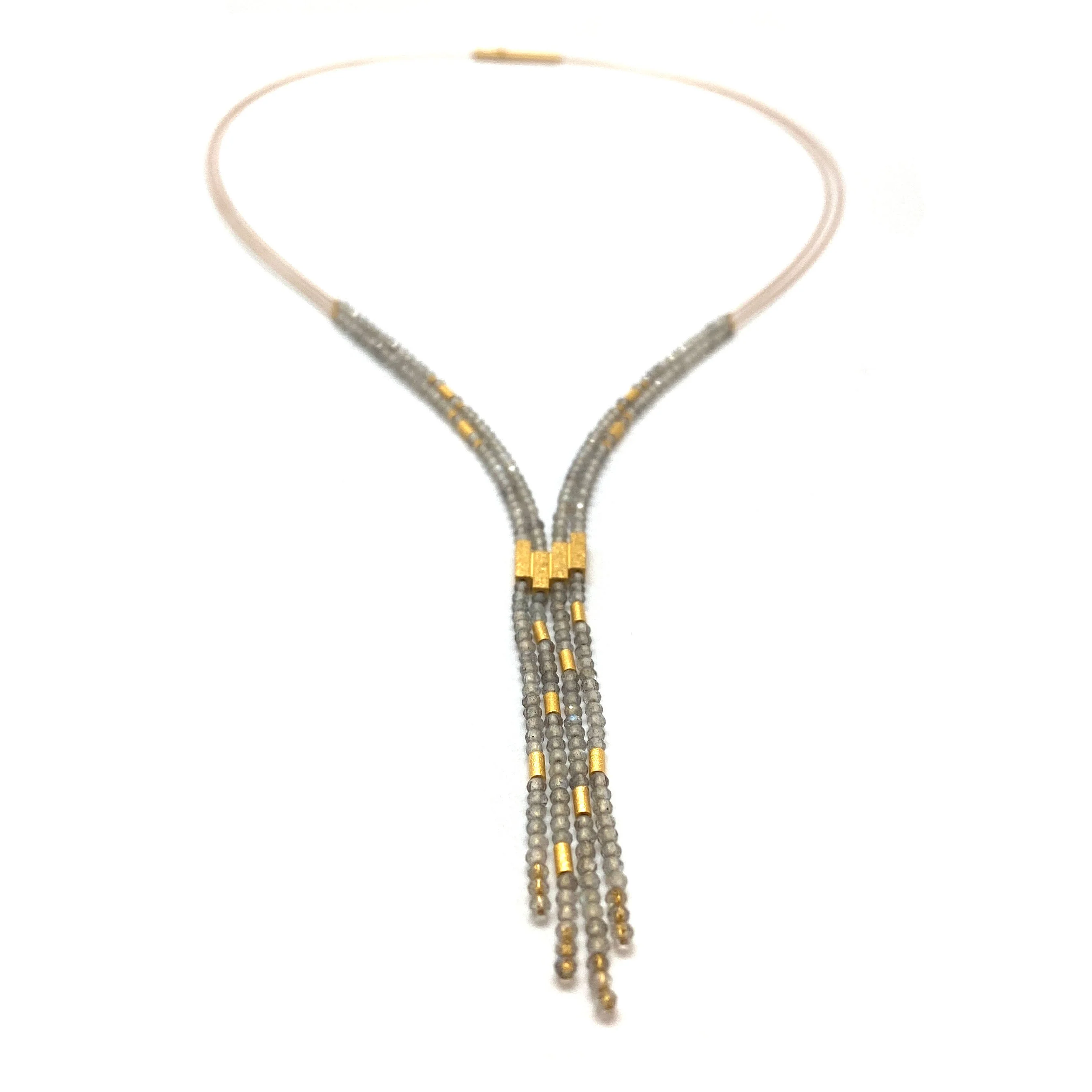 Labradorite Drop Necklace - Image 3