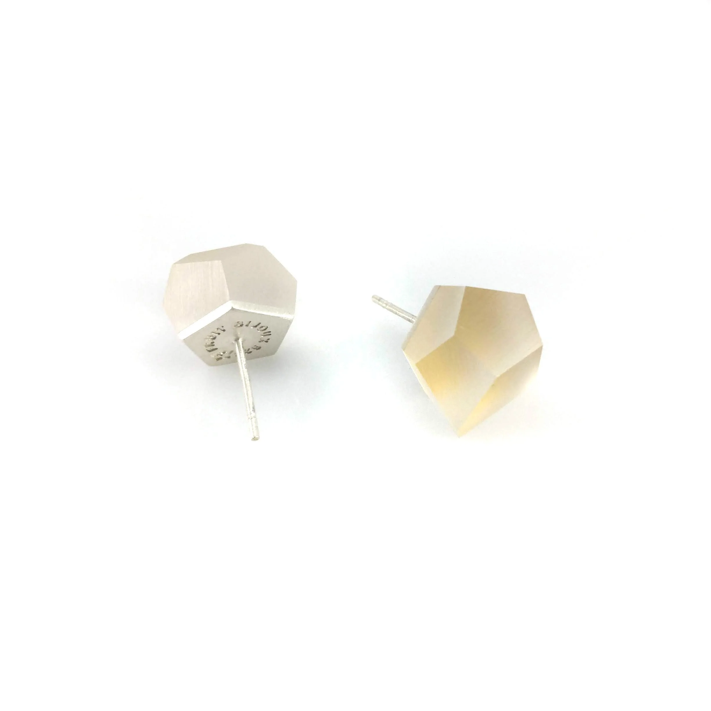 Medium Citrine Crystal Stud - Image 3