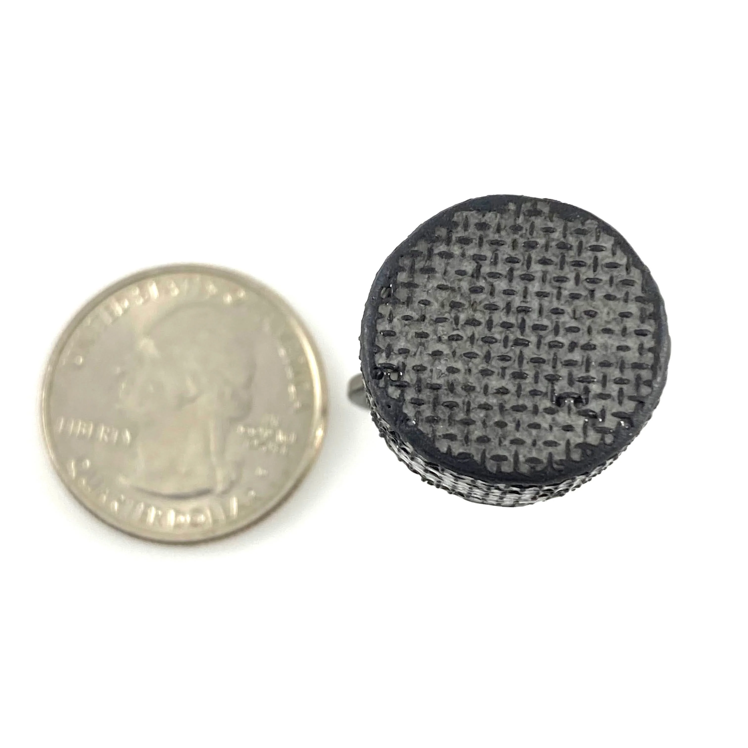 Mesh Medallion Ring - Image 6