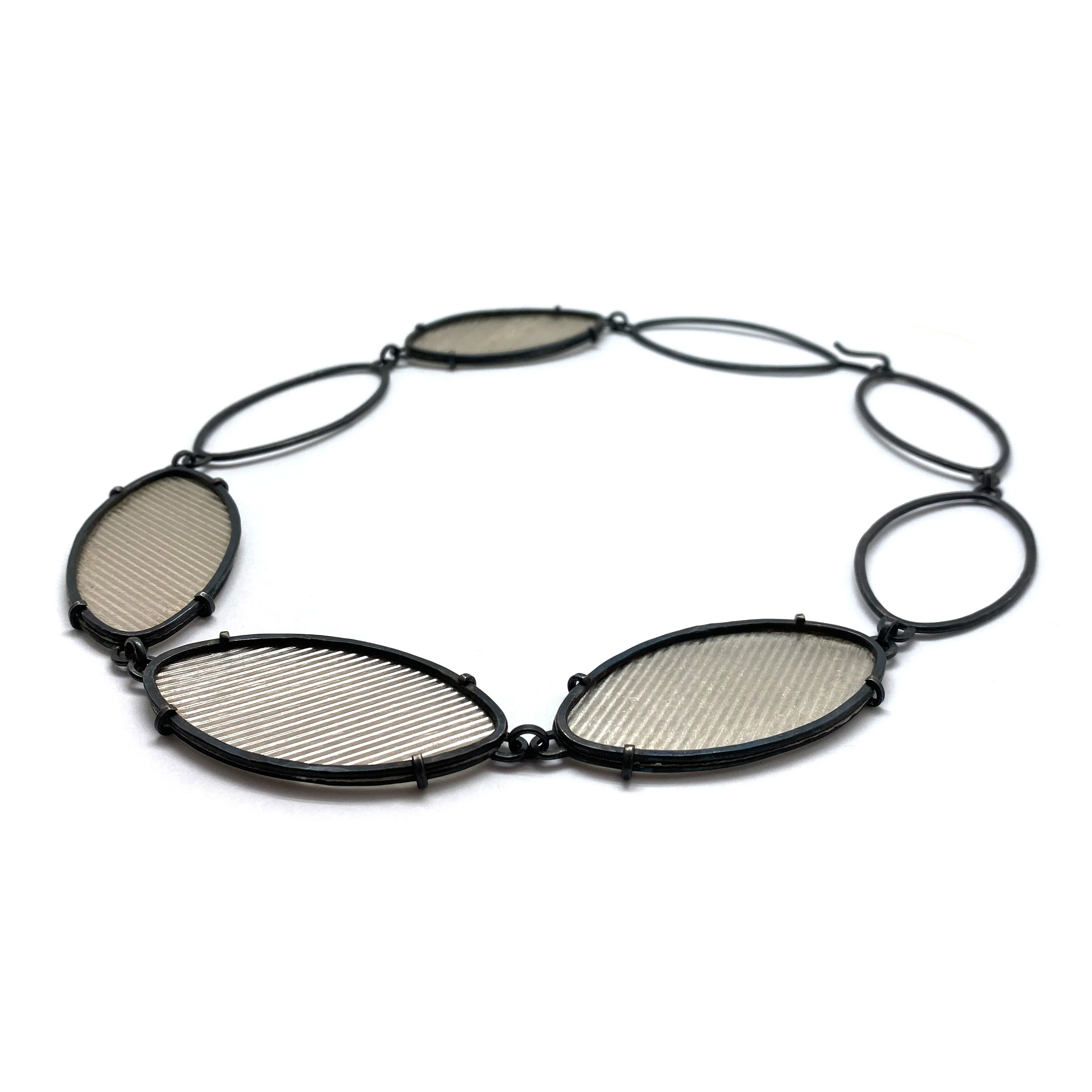 Oval Mica Necklace - Image 3