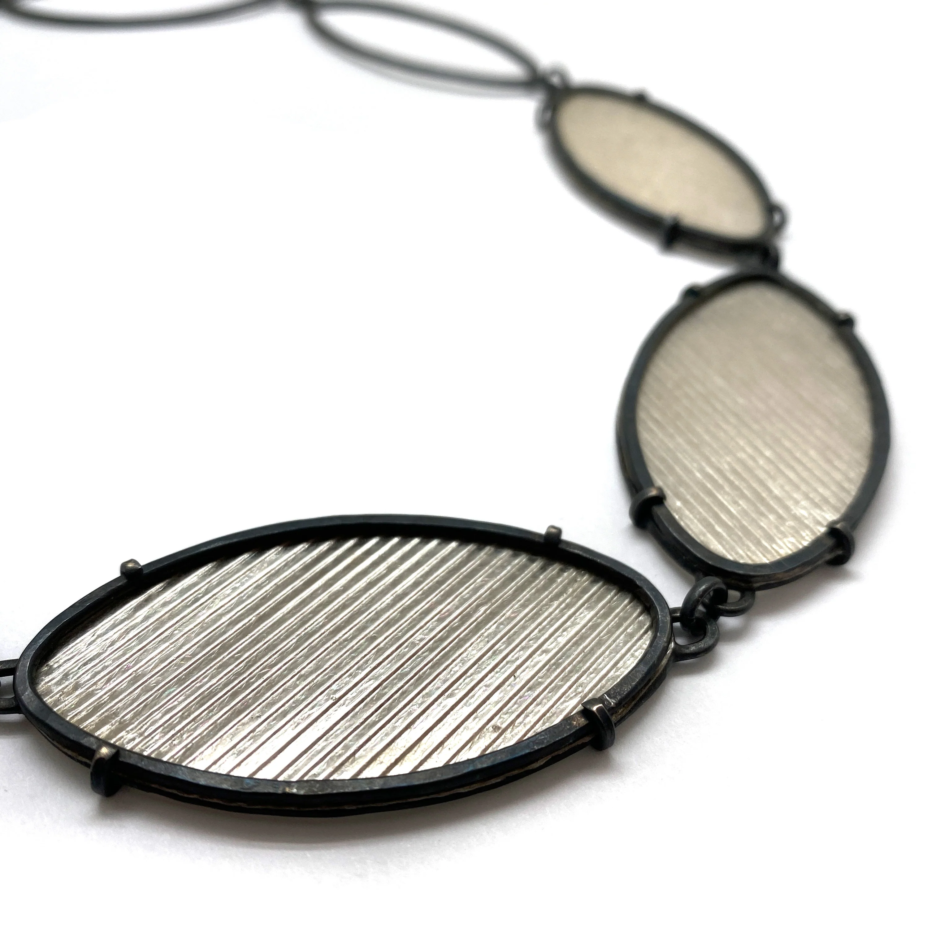 Oval Mica Necklace - Image 4