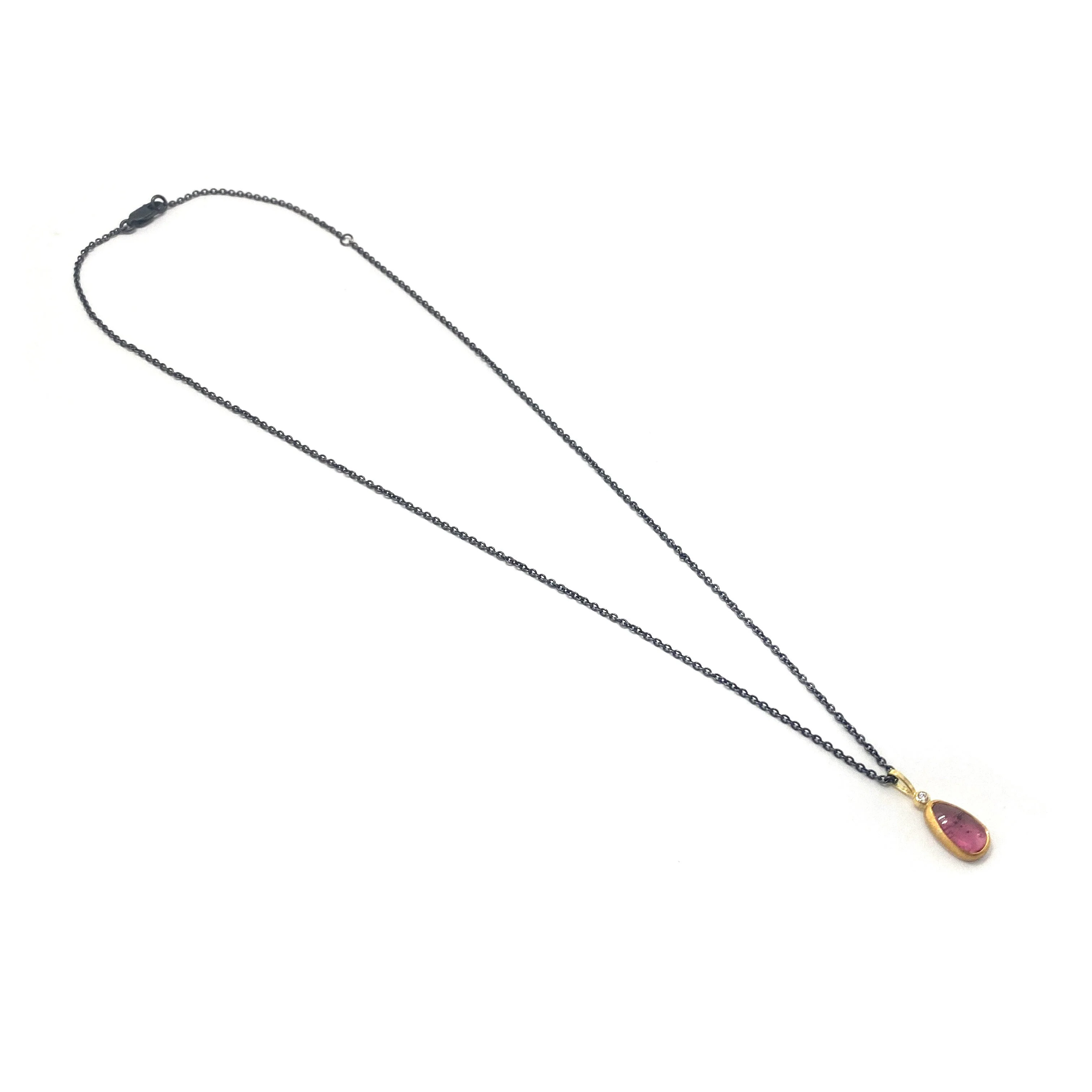 Pink Tourmaline Necklace - Image 7