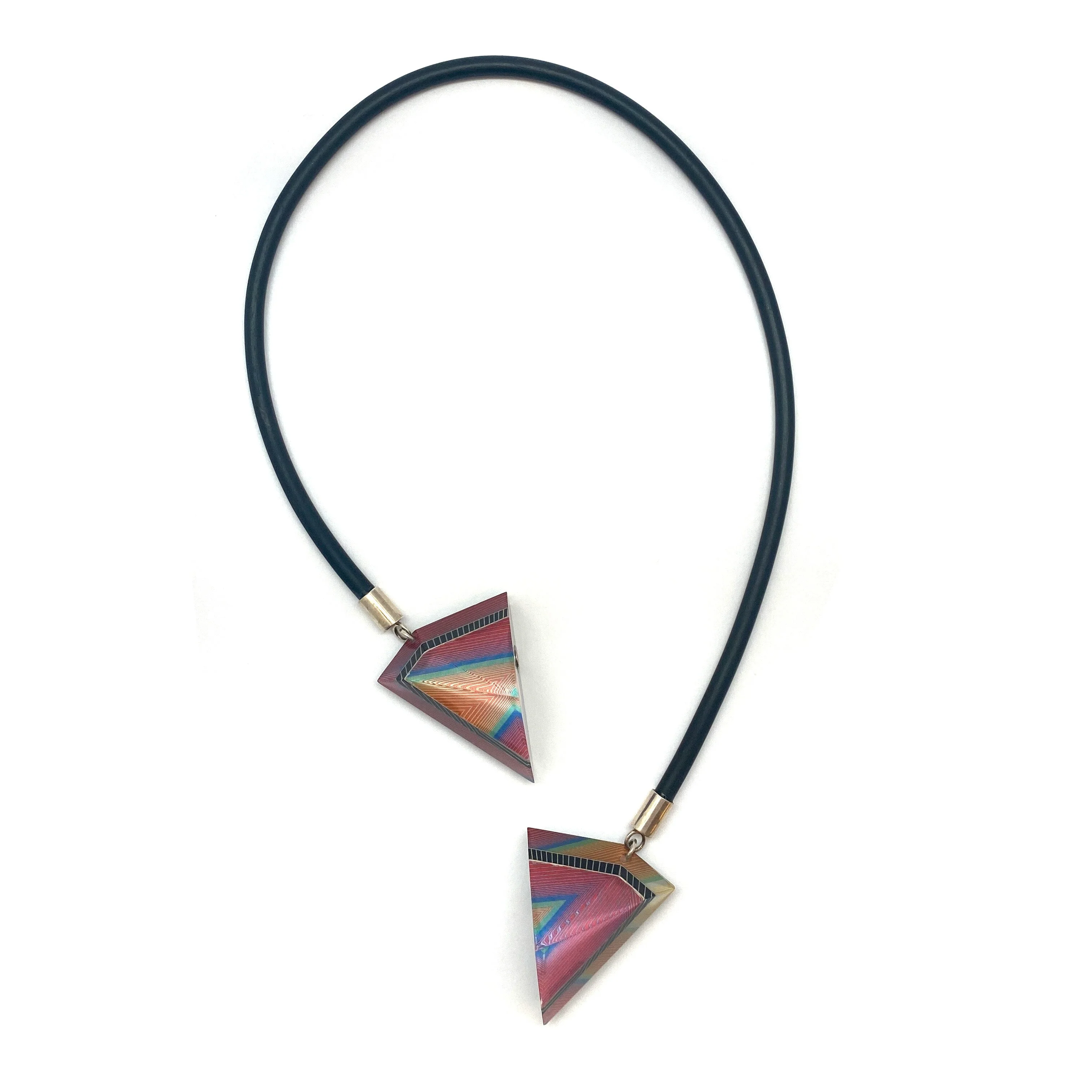 Pop Art Geometric Necklace - Image 4
