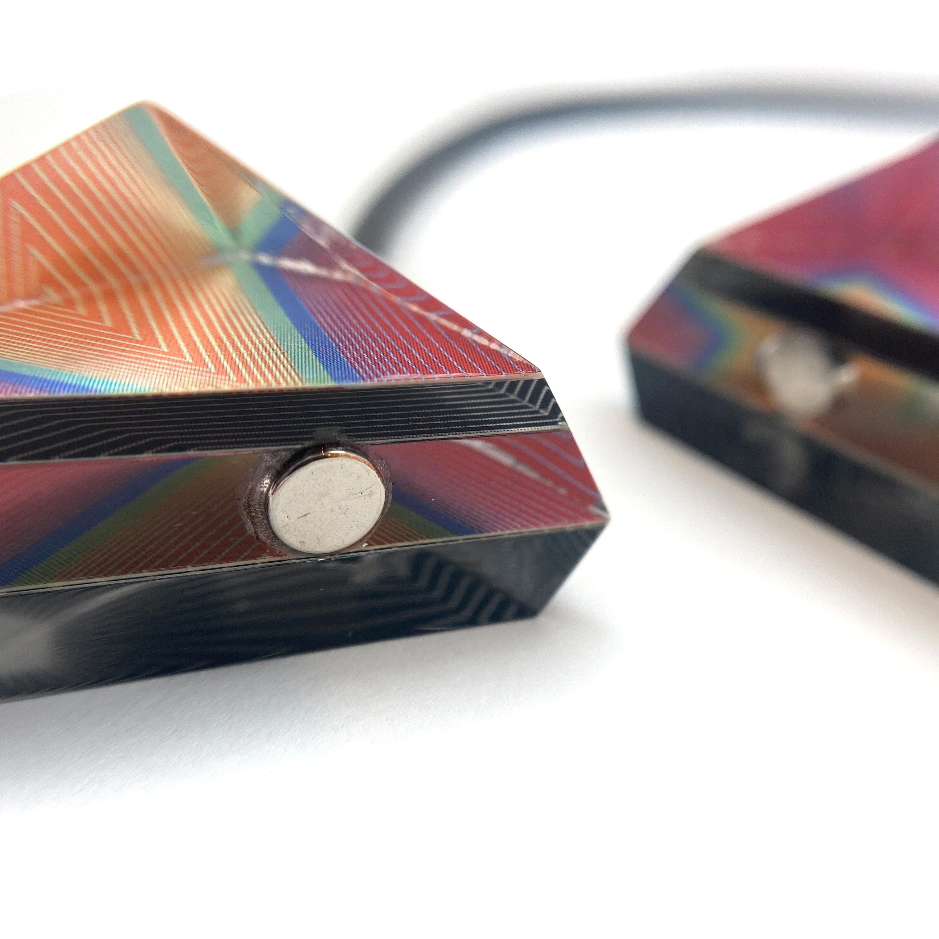 Pop Art Geometric Necklace - Image 5