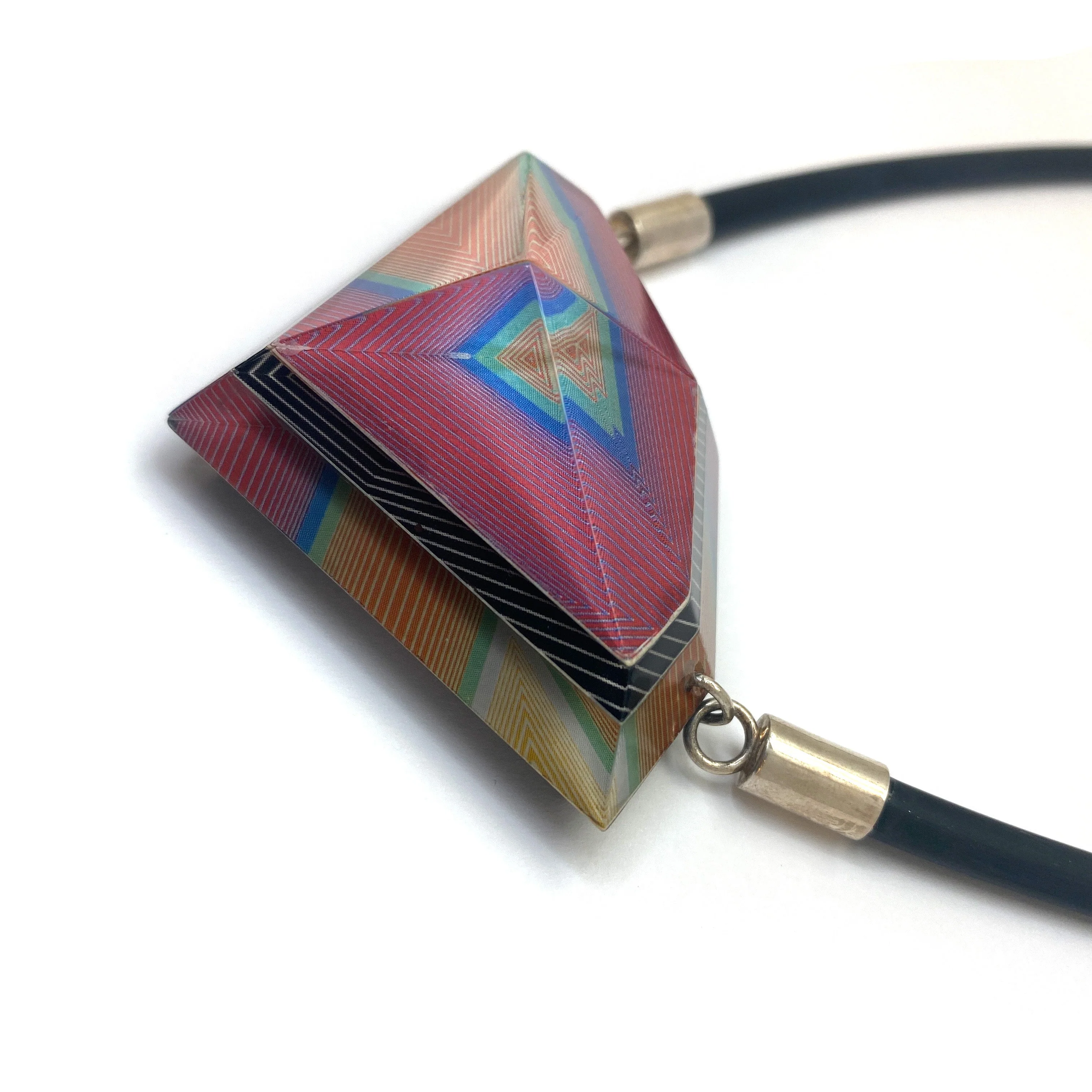 Pop Art Geometric Necklace - Image 7
