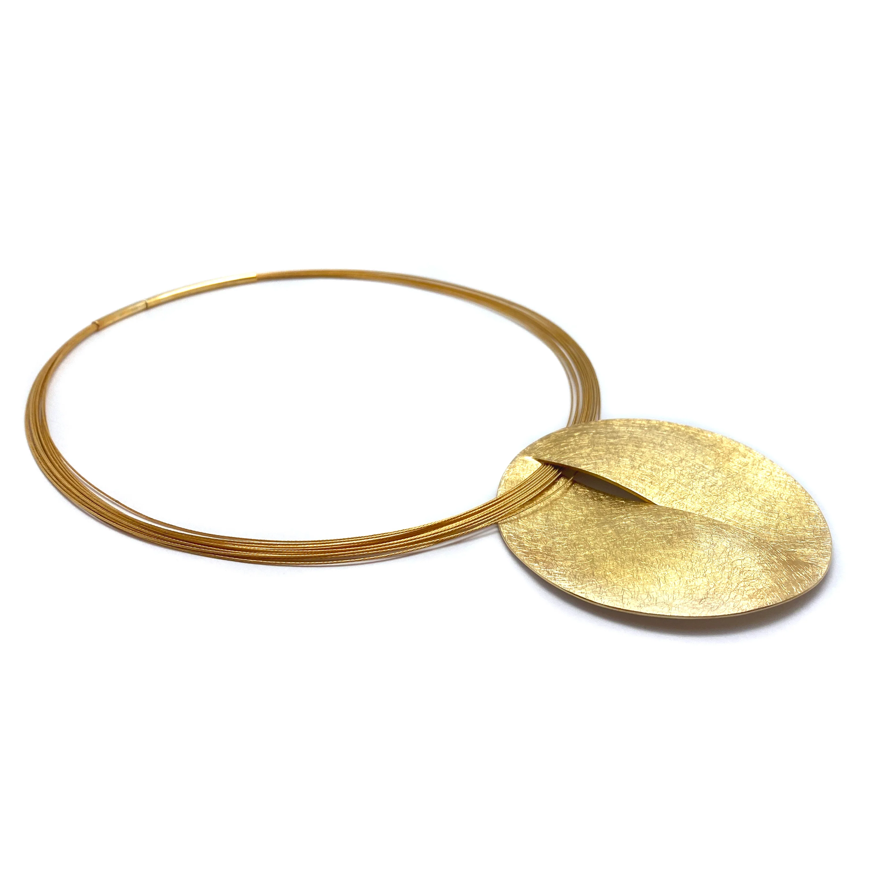 Statement Circle Pendant - Image 3