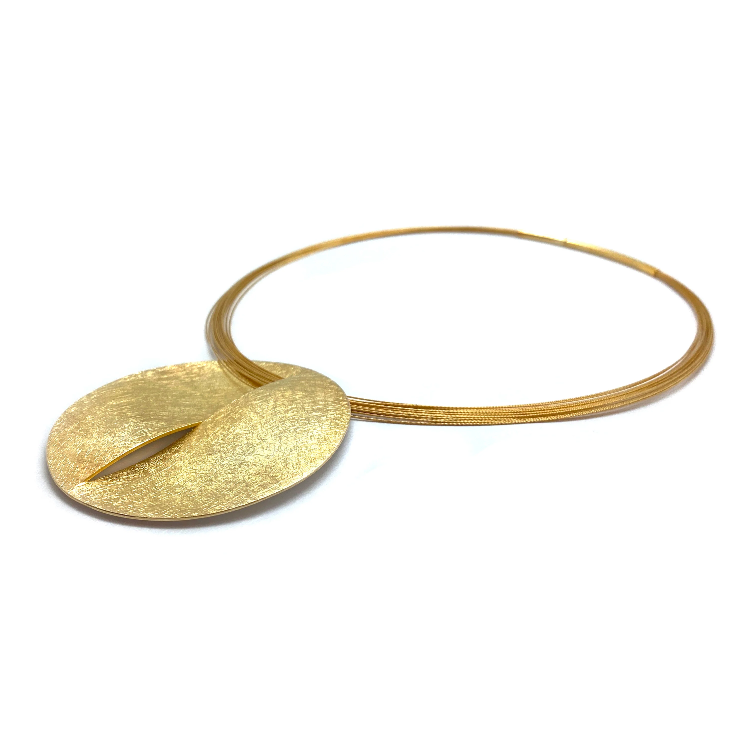 Statement Circle Pendant - Image 4