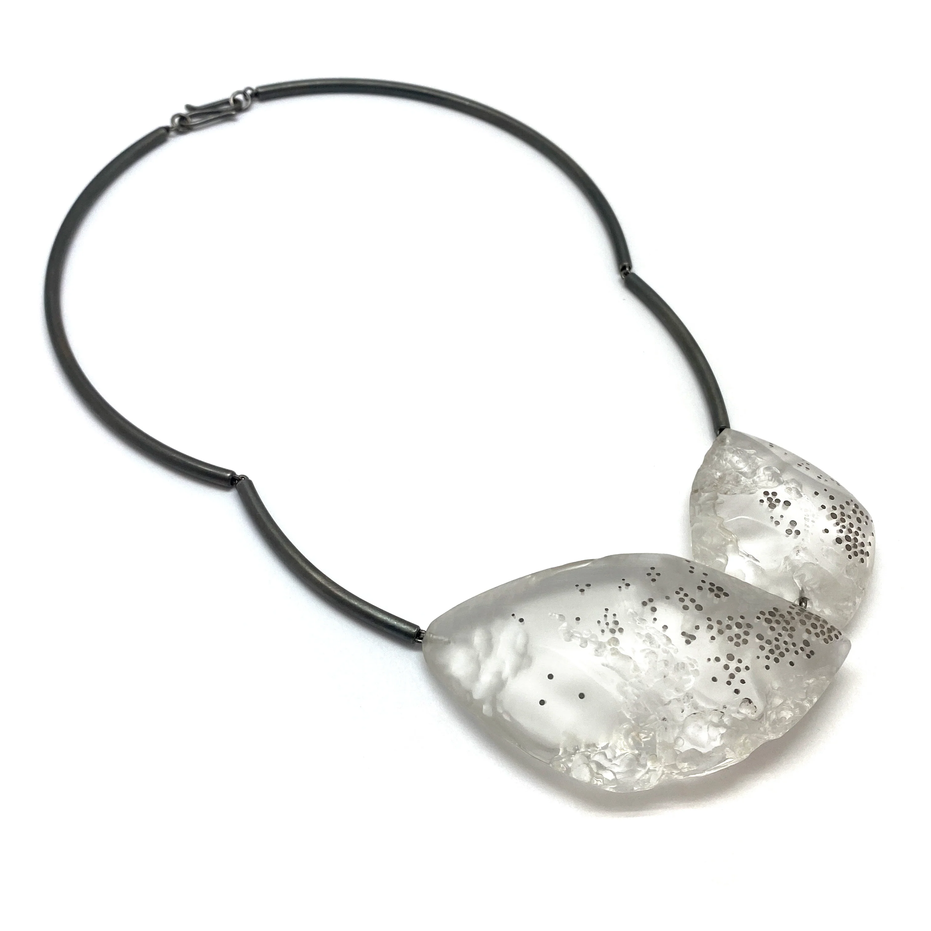 Succulent Curve Necklace - Image 3