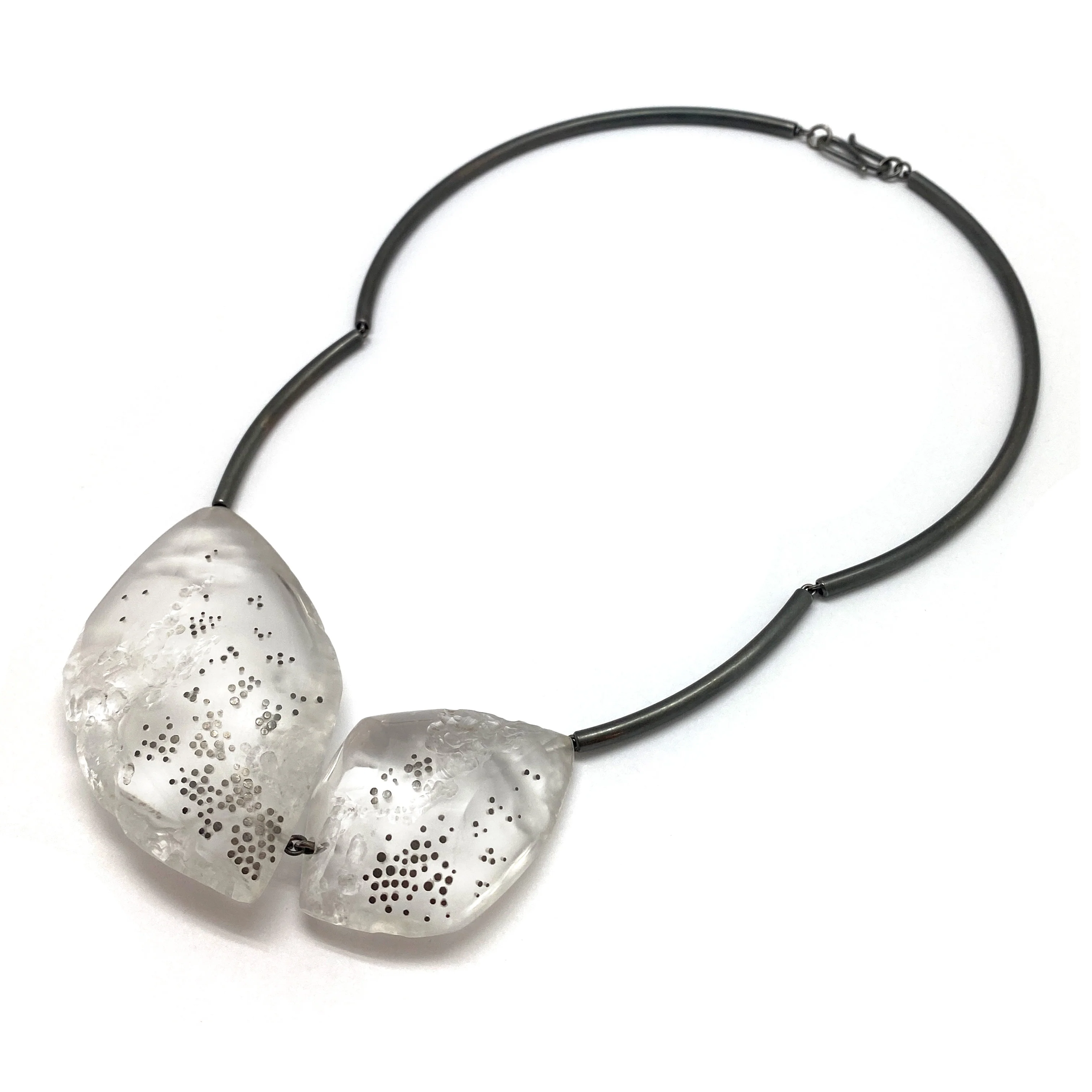 Succulent Curve Necklace - Image 4